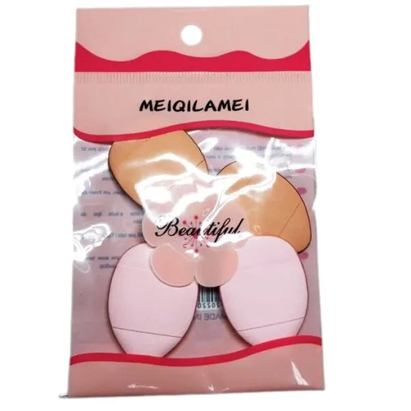 Kit Esponja Maquiagem Mini Bitarras Beauty 4 Unidades Com Protetor Dedo KIT ESPONJA MAQUIAGEM MINI BITARRA BEAUT