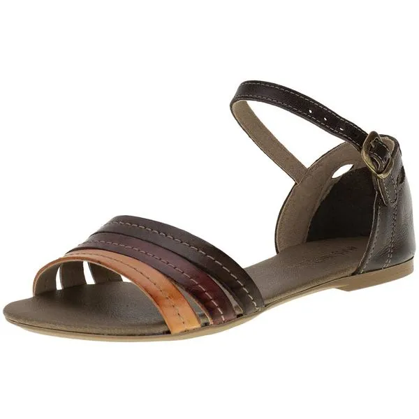 Sandália Feminina Flat Miss Western 120 CAFÉ 39