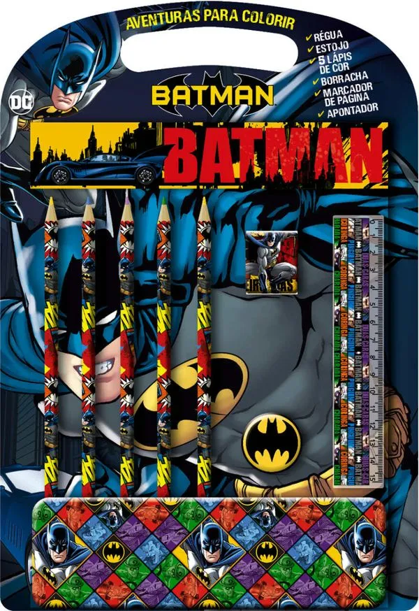 Batman Aventuras para Colorir