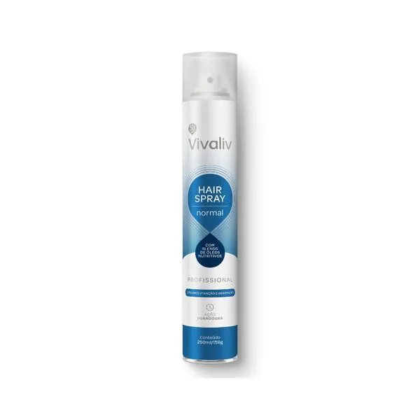 Hair Spray Normal Aerossol 250ml Vivaliv HAIR SPRAY NORMAL AERO 250ML VIVALIV