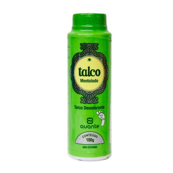 Talco Desodorante Avante Mentolado 100g