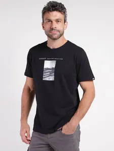 Camiseta Manga Curta Masculina PRETO GG