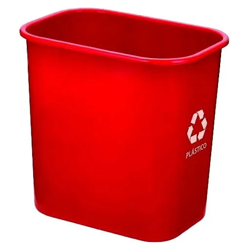 Lixeira Reciclável Maxcril 12,5L Vermelho (MP)