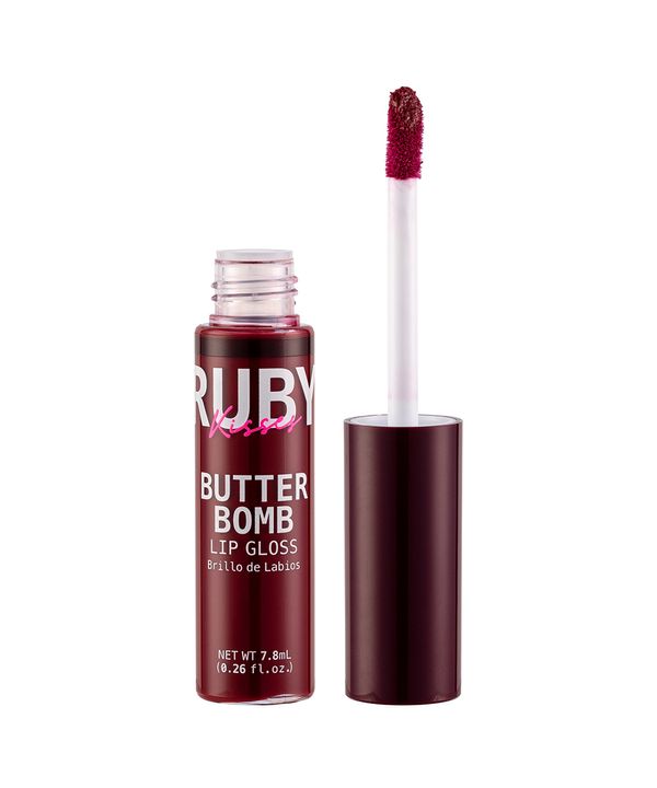 gloss ruby kisses butter bomb savage única Único