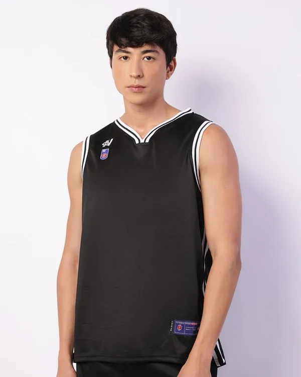 Regata Esportiva Masculina Basquete Preta G