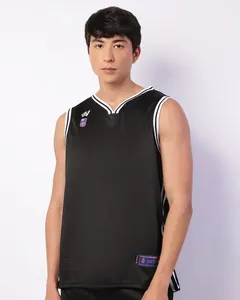 Regata Esportiva Masculina Basquete Preta G