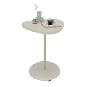 Mesa De Apoio Lateral Bel Off White 45cm