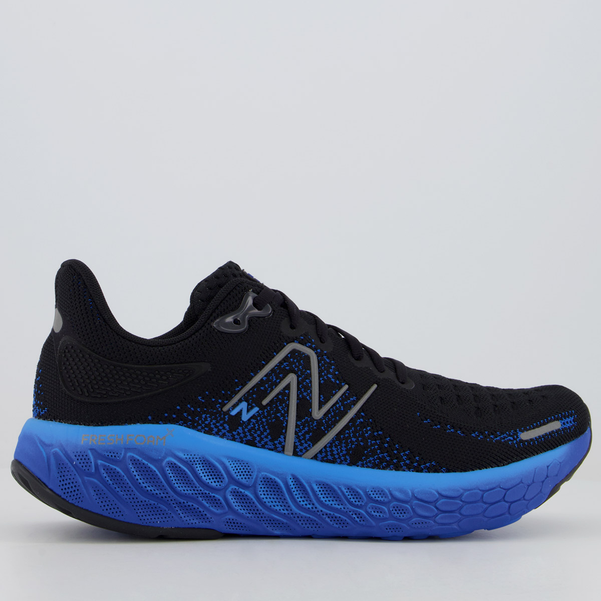 Tênis New Balance 1080 V12 Preto e Azul