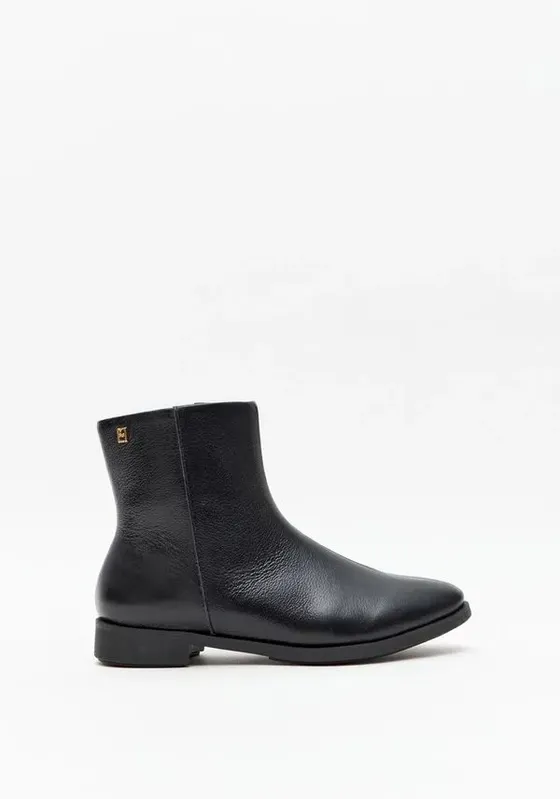 Bota Montaria Couro Cano Baixo Preto 34