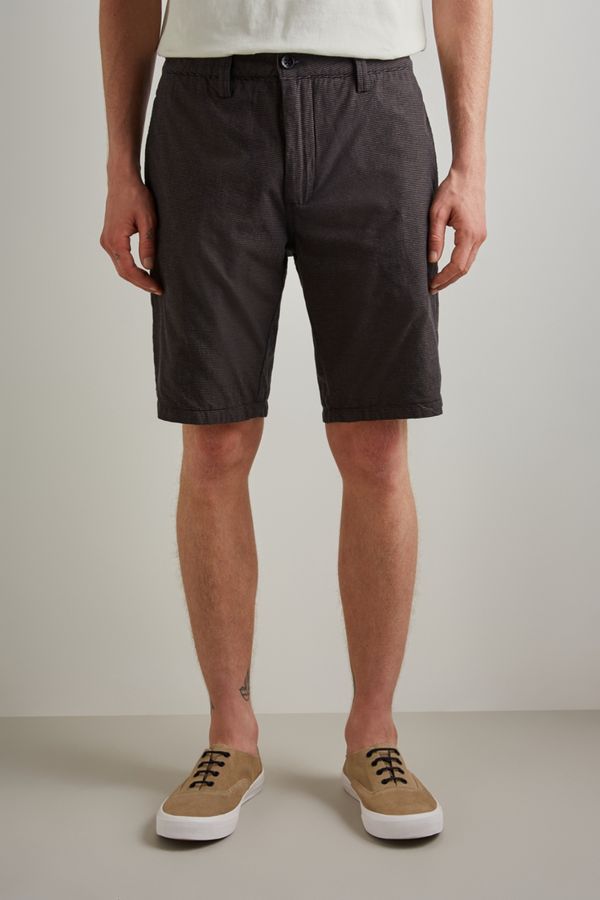 Bermuda Dupla Face Listra Black Khaki - 40