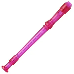 Flauta Concert Germânica Didática Tradicional Sete TRC57 Rosa
