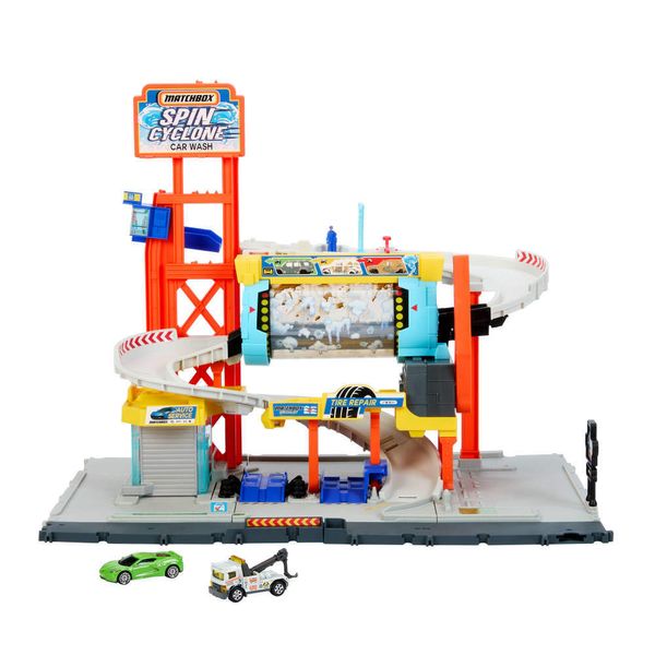 Playset De Veículos - Matchbox - Super Auto Center - Com Acessórios - Mattel