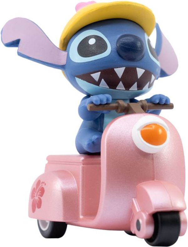 Stitch - Veículo Fricção - Moto Rosa (1) - Sunny