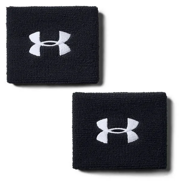 Munhequeira Masculina Under Armour 3 Performance U Preto