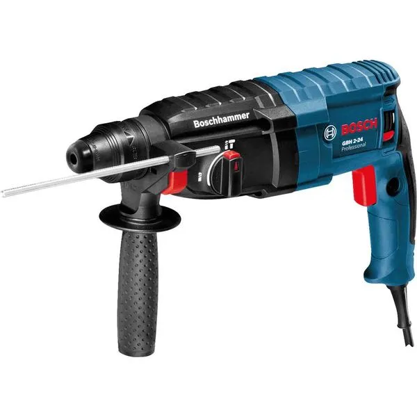 Martelete perfurador 820 W 870 rpm 2,7 J GBH 2-24 - BOSCH Martelete perfurador 820 W 112A0.3E0 - GBH 2-24 VVR 220 V~ - BOSCH