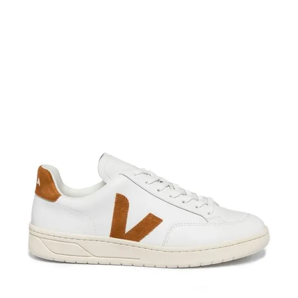 Tênis Veja V-12 Leather Extra White Camel XD0202322A-36