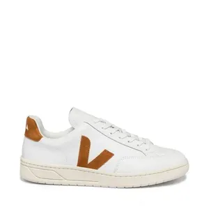 Tênis Veja V-12 Leather Extra White Camel XD0202322A-36