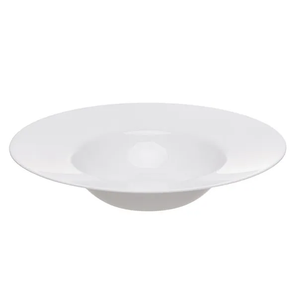 Prato Para Massa Vidro Opalino Branco 26cm 21845 - Rojemac Profissional