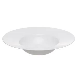 Prato Para Massa Vidro Opalino Branco 26cm 21845 - Rojemac Profissional