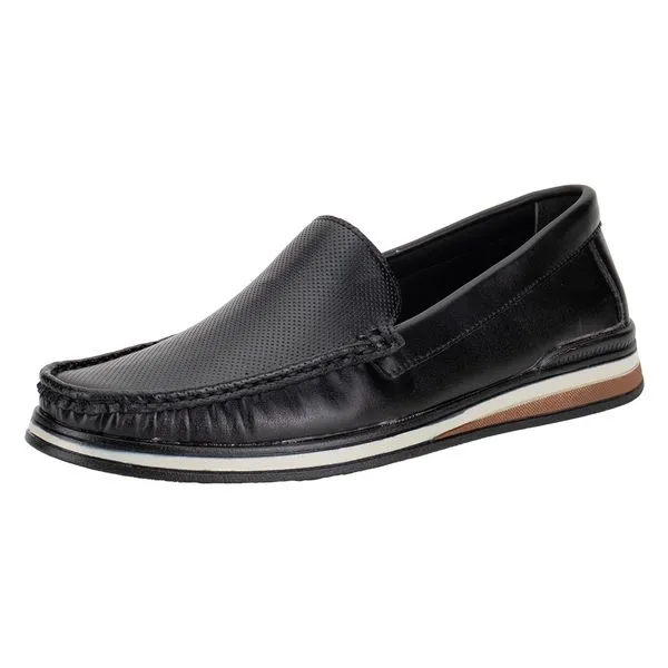 Mocassim Masculino Supremo OM15 PRETO 39