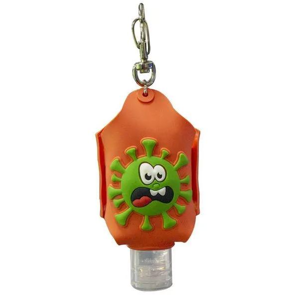Higienizador Asseptgel Cristal com Chaveiro 26g