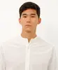 camisa texturizada gola padre manga longa off white GG