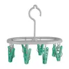 Mini Varal Oval com 8 Prendedores Flash Limp 9386