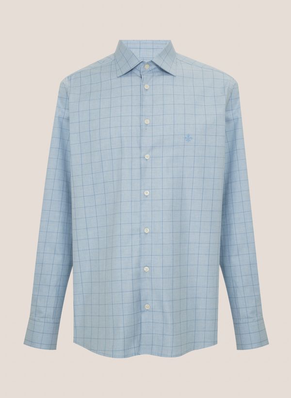 Camisa Slim Fit Xadrez Mescla Dudalina Masculina 38