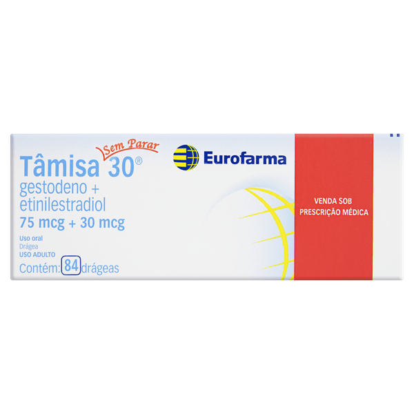 Tamisa 75/30Mcg 84Drgs Sem Parar