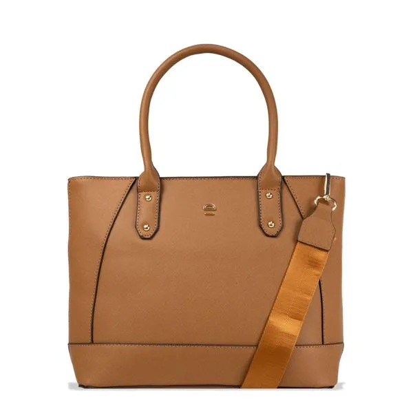 Bolsa Mão Essentials SS23016CA Le Postiche CAMEL