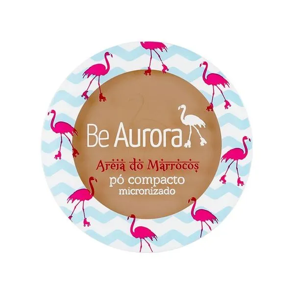 Pó Compacto Micronizado Be Aurora Areia Do Marrocos Marrom Médio 05