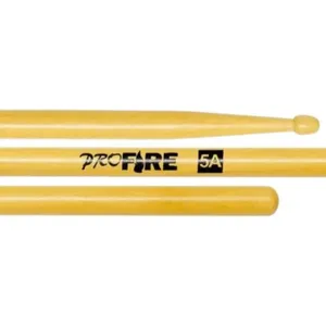 Baqueta Pro Fire 5A Ponta De Madeira Natural 2 Peças 111312 (MP)