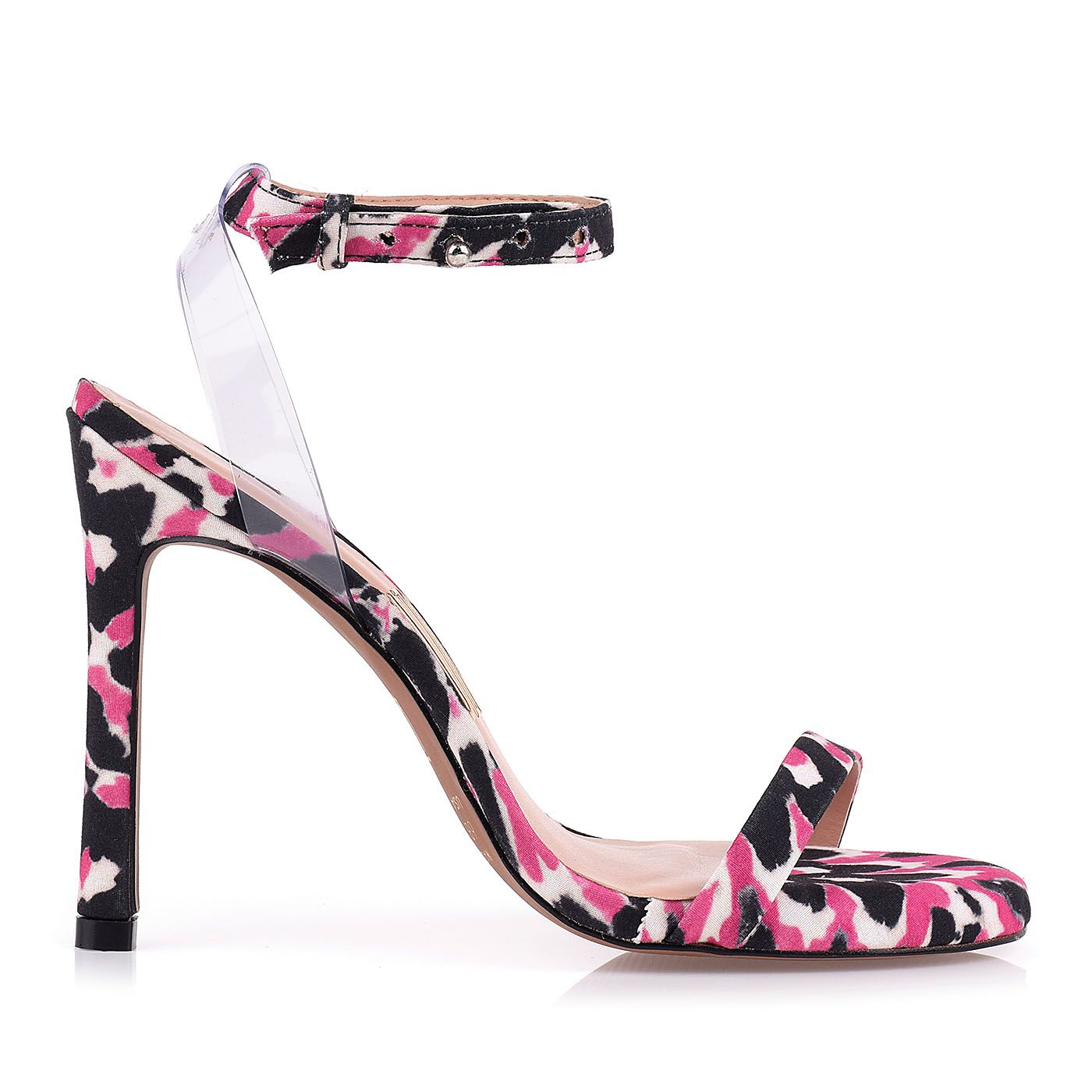 Sandália Salto Alto Tie Dye Sweet