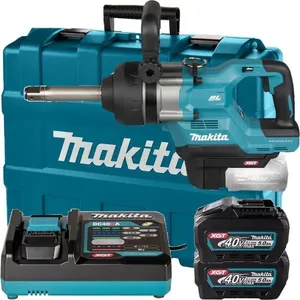 Chave Impacto Makita 40v Tw010gt201 Kit Com 2 Baterias