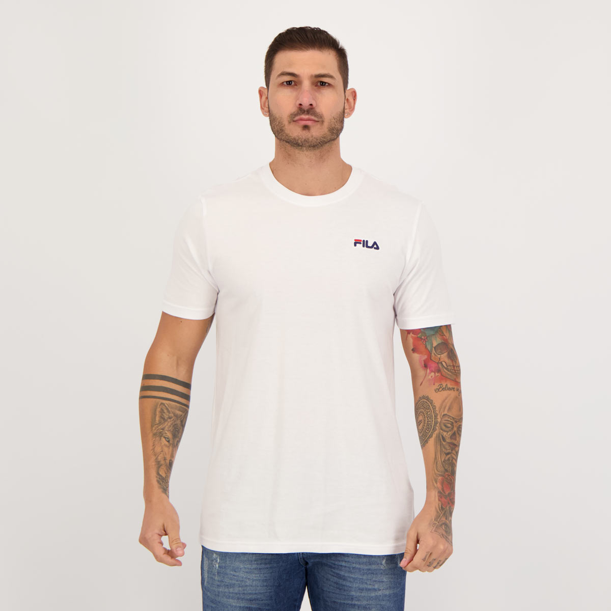 Camiseta Fila Classic Branca