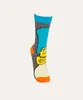 meia cano longo marge simpsons cinza 41-43