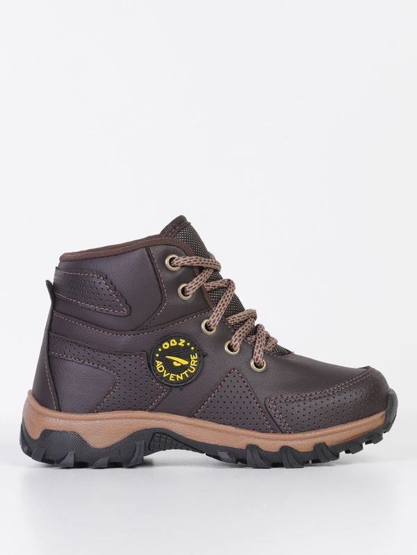 Bota Coturno Adventure Juvenil Para Menino - CAFE 35