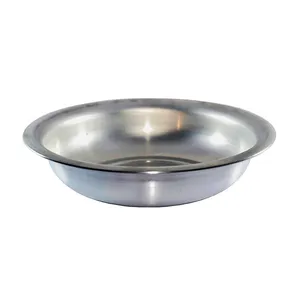 Bacia de Alumínio Redonda Para Banho Assento e Cozinha 15cm