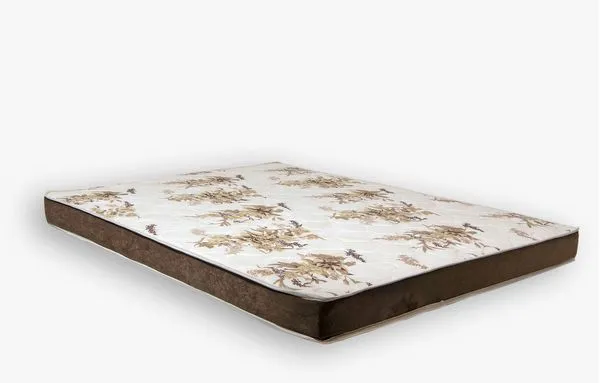 Colchão Casal Espuma D28 Prise 138x188x14cm Marrom - Nosso Sonho