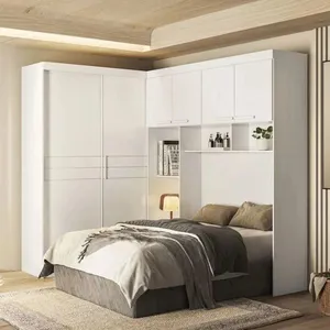 Módulo Guarda-Roupa 6 Portas 5 Gavetas Moval Florença | Branco