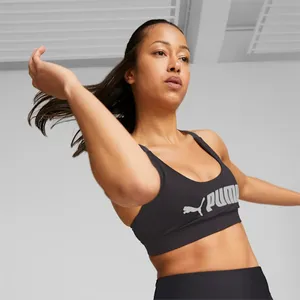 Top de Treino Mid Impact Puma Fit Bra