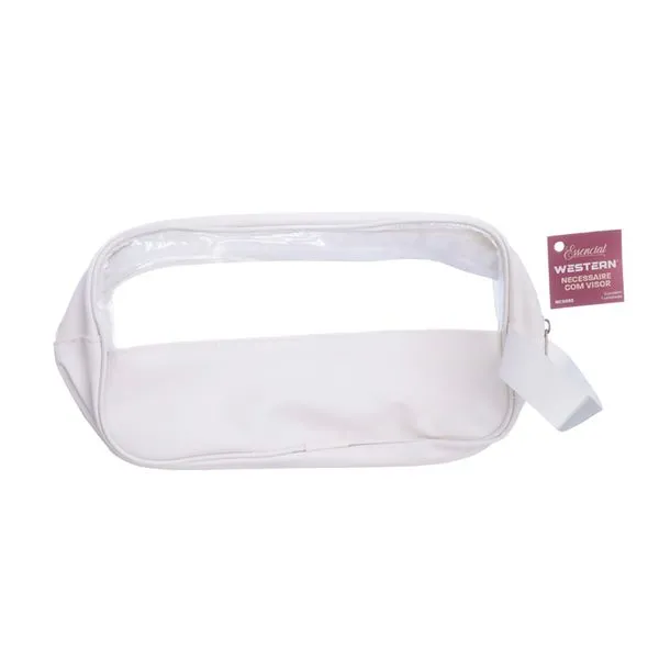 Necessaire Com Visor Coleção Essencial 21,5cm Unimakeup Ncs002 NCS002 - Unimakeup