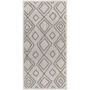 Tapete Para Quarto Cotton Losango 0,50x1,00 São Carlos
