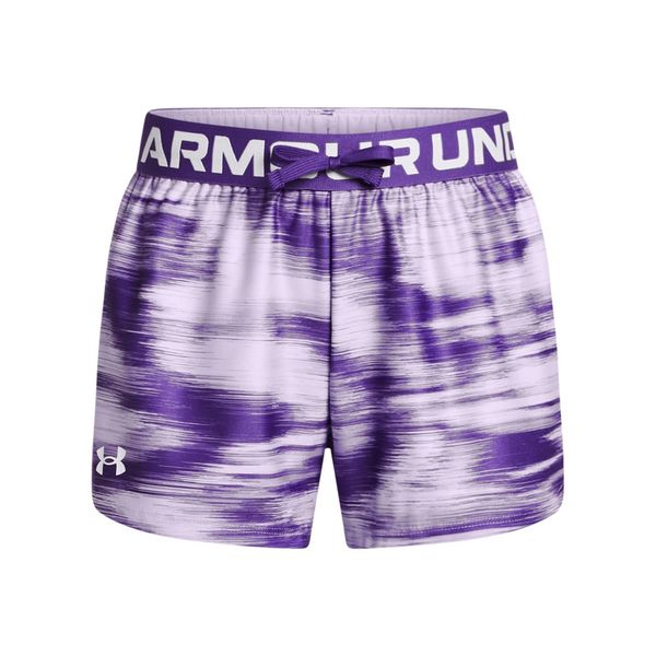 Shorts Infantil Under Armour Play Up Printed 16 Roxo