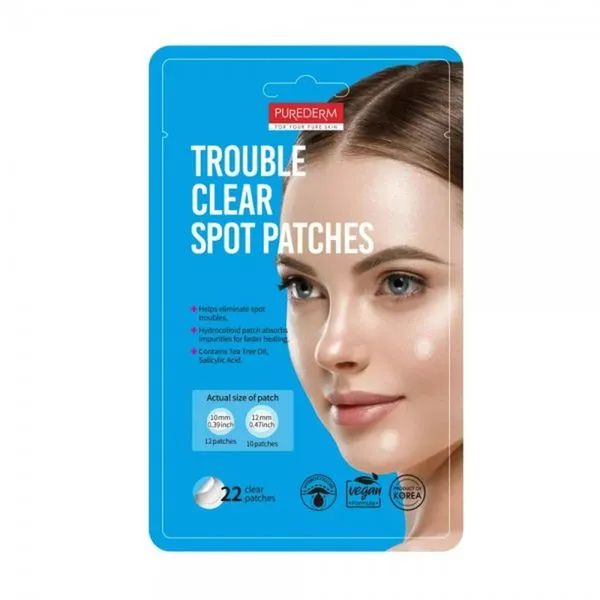 Adesivos Secativos e Clareadores Para Acne Purederm 22 Adesivos