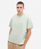 camiseta masculina de algodão manga curta estampada verde M