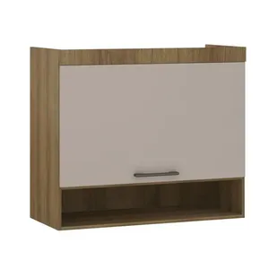 Módulo Guarda-Roupa 1 Porta Eucamoveis Paris | Avela/Cinammon