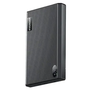 Carregador Portátil Essager Wireless/USB-C/PD20W 10000mAh EDY1W-SY0G-Z Preto