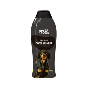 Shampoo e Condicionador Pelos Escuros Pet Clean 700ml