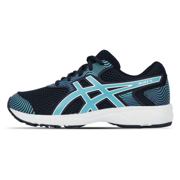 Tênis ASICS Buzz 4 - Infantil - Azul/Branco - tam: 34